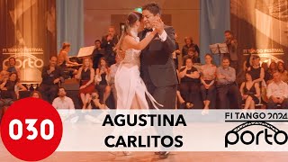 Agustina Piaggio and Carlitos Espinoza – Mozo guapo at FI Tango Porto 2024 [upl. by Anoirb]