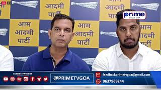 Amit Palekar AAP Goa President on Jobs Scam and Subhash Velingkar [upl. by Sparkie704]