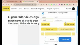 Otra Idea para Crear Libros para Niños Así creamos los libros de crucigramas con herramientas gratis [upl. by Ycniuq]