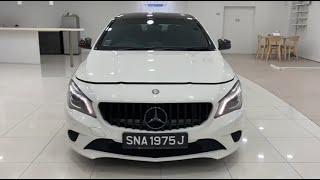 Mercedes Benz CLA180 R18 BI Revcam 2014 White  SNA1975J [upl. by Jewett]