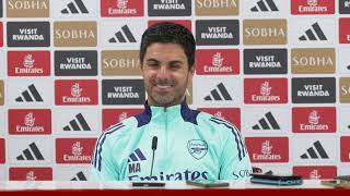 EMBARGOED PRESS CONFERENCE 2 Mikel Arteta Tottenham v Arsenal [upl. by Queen]