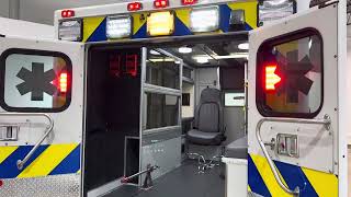 2016 Ford E350 MiniMod type 3 Medtec Ambulance for sale by Pilip Ambulances  stock  2442 [upl. by Lehcer]