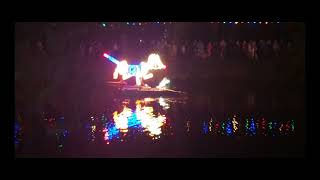 Matlock Bath Illuminations in River Derwent [upl. by Sikes]