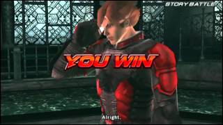 Tekken 6 psp Lars story [upl. by Eiddal]