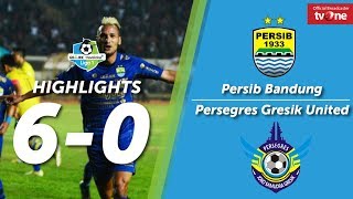 Persib Bandung vs Persegres Gresik United 60 All Goals amp Highlights [upl. by Simsar278]