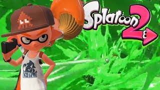 Splatoon 2  THE INKBRUSH  Splatoon 2 Gameplay 5 [upl. by Ydnar]