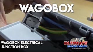 wagobox electrical junction box  Ultimate Handyman DIY tips [upl. by Nimesay]