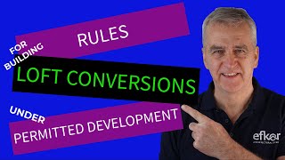 Rules for building Loft Conversions using Permitted Development [upl. by Arreit]