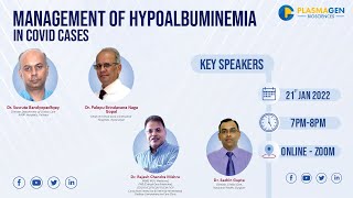 Management of Hypoalbuminemia in Covid Cases  Doctor Panel Discussion [upl. by Alimak495]