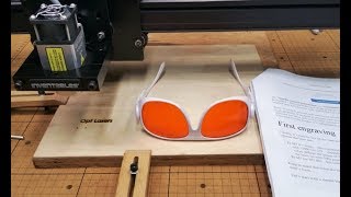 Opt Lasers Quick Set Up X carve [upl. by Seuguh]