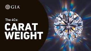 4Cs of Diamond Quality Diamond Carat Weight Grading by GIA [upl. by Barry249]