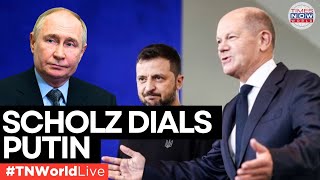 LIVE Germany’s Scholz Pushes for Peace in First Putin Call Since 2022  Times Now World LIVE [upl. by Eceertal]