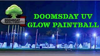 Doomsday Paintball amp Airsoft Park  UV Glow in the Dark Paintball  Glow Ball [upl. by Boaten]