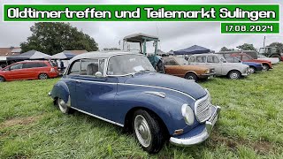 Oldtimertreffen und Teilemarkt Sulingen 2024 [upl. by Vadnee325]