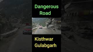 Dangerous Road kishtwar jammutourism bhaderwah dangerousplaces [upl. by Lemra]