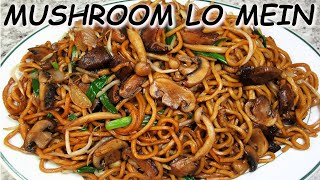 The ULTIMATE Chinese Mushroom Lo Mein Stir Fry Recipe  4 Mushroom Noodles [upl. by Mcquillin982]