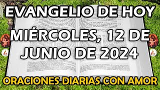 Evangelio de hoy Miércoles 12 de Junio de 2024  No he venido a abolir sino a dar plenitud [upl. by Zetes]