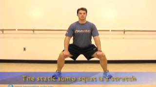 BruinStretch  Static Sumo Squat UCLA [upl. by Fennell]