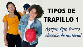 🤯No lo creerás ¿EXISTEN TIPOS DE TRAPILLO Debes Saber Esto ☝️Trucos típs y SECRETOS 😮 Parte 1 🧶 [upl. by Kcirdle]