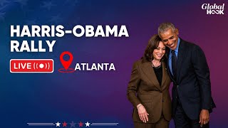 Live  Vice President Kamala Harris  Barack Obama Hold Rally In Georgia  Bruce Springsteen [upl. by Africah]