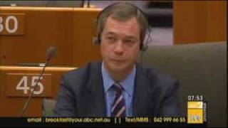 British politician launches stunning attack on EC president [upl. by Wahlstrom719]