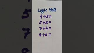 Logic MathLogic Test logic maths shortsytshorts lpuzzle [upl. by Latham]