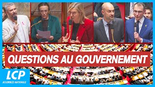 LIntégrale des questions au Gouvernement  22102024 [upl. by Ayarahs]