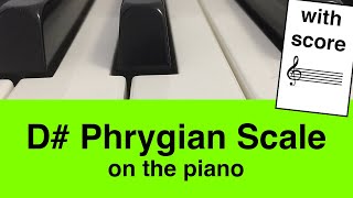 Learn To Play D Phrygian Scale On Piano Easy Tutorial For Beginners  Music Simply Understood [upl. by Daph]