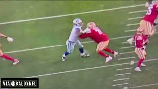 Baldy’s Breakdown of 49ers Trent Williams vs Cowboys Micah Parsons 🍿 [upl. by Tonkin]