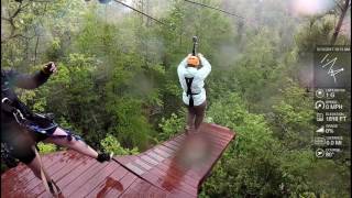 Gatlinburg TN Zip Line [upl. by Bolan]