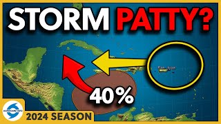 Patty could develop in the Caribbean Heavy rains for the Greater Antilles and Central America [upl. by Breed]