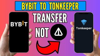 How to Transfer NotCoin From Bybit to Tonkeeper Wallet [upl. by Waynant]