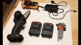 Şarjlı Mini Testere Tamiri  Rechargeable Mini Saw Repair [upl. by Jyoti]