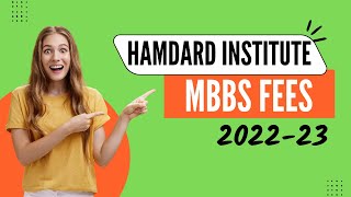 Deemed Universities MBBS Fees 2022  Hamdard Delhi [upl. by Atile]