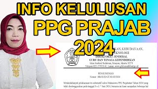 🔴 INFO KELULUSAN PPG PRA JABATAN ‼️ 🔴 PPG PRAB  PPG CALON GURU 2024 SELAMAT YA [upl. by Kus822]