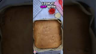 How to make a Bakewell Traybake Cake [upl. by Cirdla]