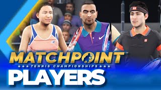 Matchpoint  Tennis Championship  Meet the Players [upl. by Drida267]