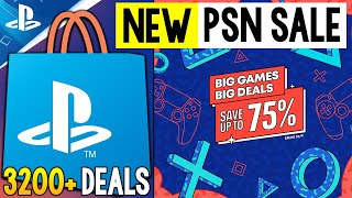 GIGANTIC NEW PSN SALE LIVE NOW PSN Big Games Big Deals Sale 3200 Deals NEW PlayStation Deals [upl. by Ramsa]