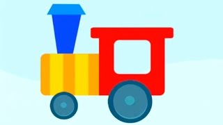 Cartoon für Kinder  Puzzle  train car plane boat [upl. by Burrus]