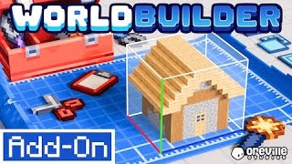 World Builder  Minecraft Marketplace Addon  Showcase [upl. by Asirahc944]