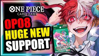 NEW OP085 Green UTA deck is amazing  One Piece TCG [upl. by Oruam]