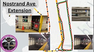 Nostrand Ave Extension  Lines That Never Were [upl. by Oilicec647]