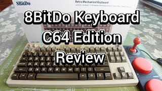 8bitdo Keyboard C64 Edition Review [upl. by Hairu]