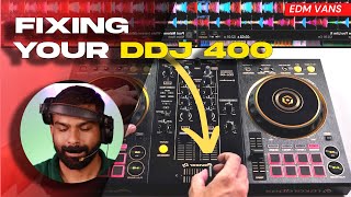 DDJ 400 PROBLEMS AND HOW TO FIX THEM  DDJ 400 tips and tricks  HINDI TUTORIAL [upl. by Hennessey318]