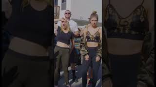 Roast BATTLE 🍖🤞 bhadbhabie VS hannahstocking comedy funny shorts lelepons [upl. by Florrie675]