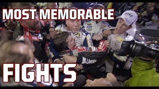 Most Memorable Fights Best of NASCAR [upl. by Llenrahc]