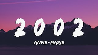 AnneMarie  2002 LyricsVietsub [upl. by Airdnahc]