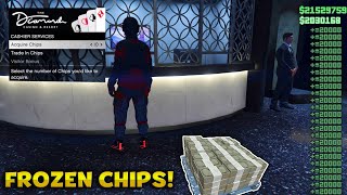 ITS BACK Newest Frozen Chips Glitch In Gta 5 Online gta 5 Money Glitch As Of Patch 169 [upl. by Gorrono]