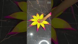 Flower Wall Decor with Blooming Colours short reel viral youtubeshort trending floraldecor [upl. by Anaujit]