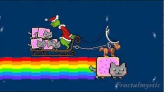 How The Grinch Stole Nyan Cat  Epic HD Merry PopTart Dr Seuss Christmas Original [upl. by Ecire829]